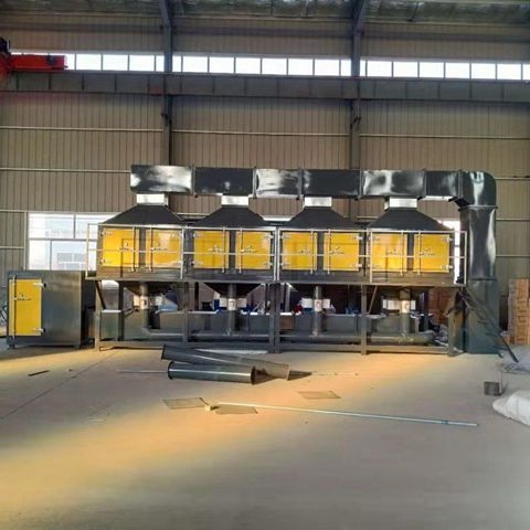 催化燃燒設備實景展示